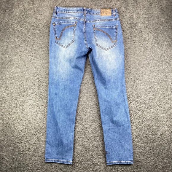 Ring of Fire Slim Fit Jeans Men's W32 L30 Light Wash‎ Denim Casual - Picture 7 of 8